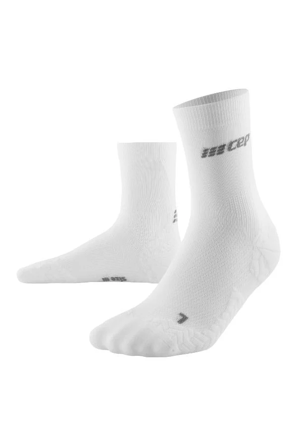 CEP CEP - Ultralight Compression Socks Mid Cut V3 White Men